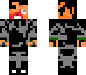 burned soilder