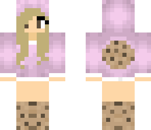 cute cookie monster girl