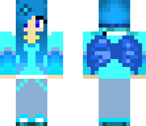 angel with hoddie