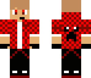 red hooded teen