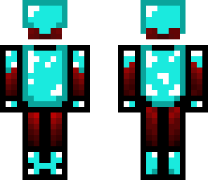 armor and sword with diamond