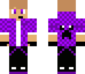 purple hooded teen