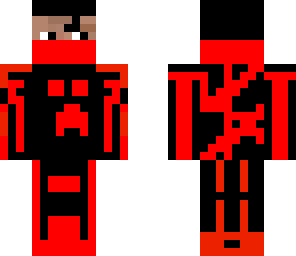 awesome red and black dude