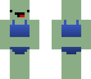derpy green thing in a bikini