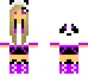 pink panda girl