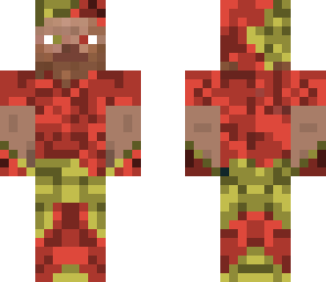 electric fire steve skin