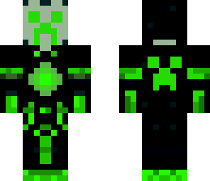 green techno creeper