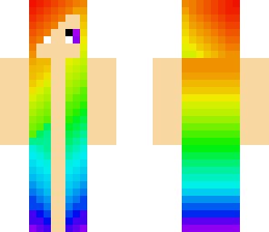 rainbow girl