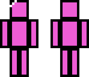pink cube girl