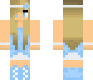 hippy girl bleu