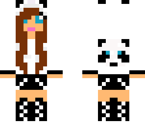panda girl fofo