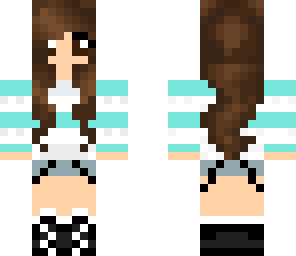 me as minecraft girl