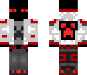 cool enderman red