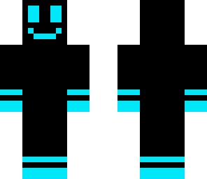 neon guy blue