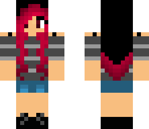 redhead goth girl