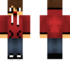 red hoodie with gaming headset