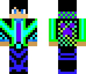 colourful creeper man