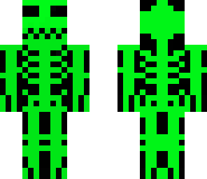 green skeleton