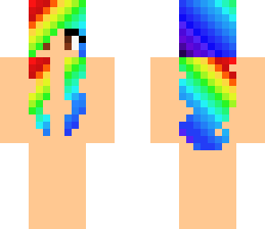 rainbow girl base