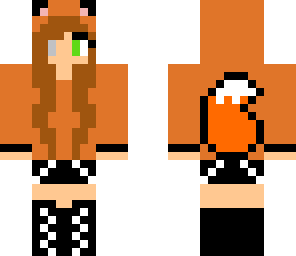 fox girl with square mark