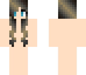 black hair skin base