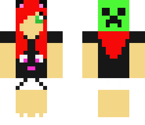 kitty creeper beanie