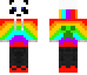 rainbow panda