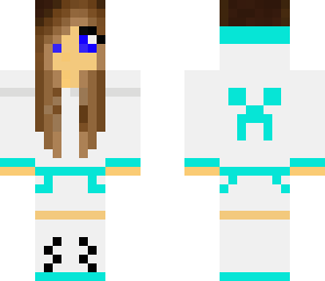 white creeper girl