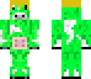 green cow soldier
