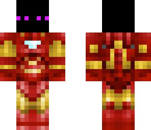 ironman enderman without helmet