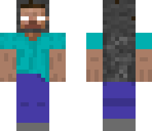 in the back to night herobrine