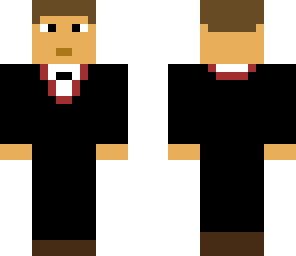 suit and bow tie