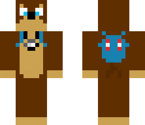 bear whit a backpack
