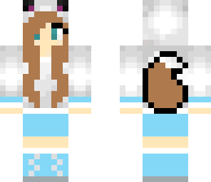 snow wolf girl