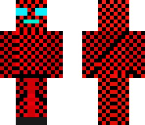 checkers with blue sun glasses