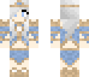 silver warrior girl