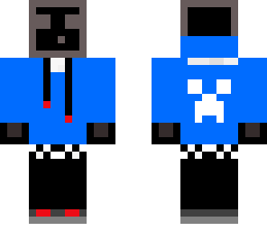 blue and black slime