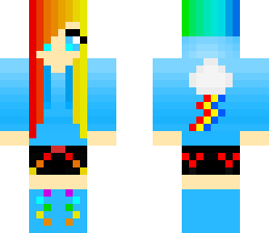 rainbow dash girl