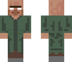 green white eyed villager