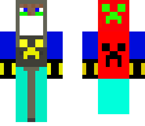 awesome guy with creeper hood