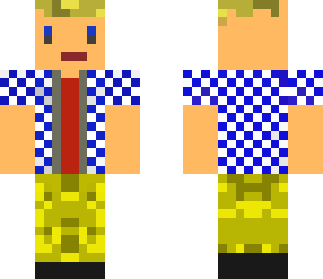 yellow hair guy