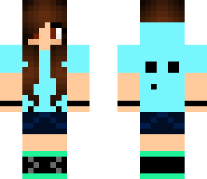 blue slime girl