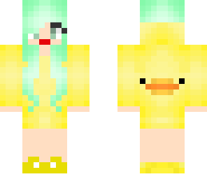 edited duck skin