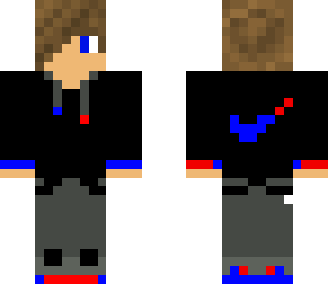 blue and red nike