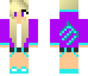 monster hoodie girl