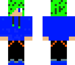 cool blue teen
