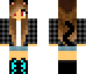 edited cat girl