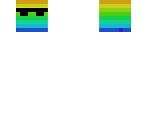 sunglass rainbow head