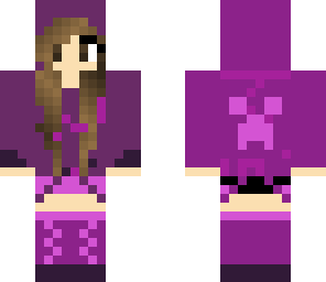 purple creeper girl