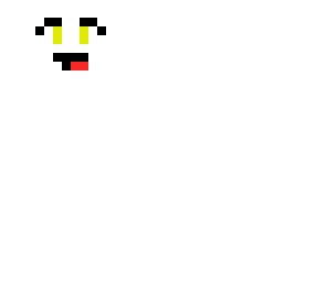 floating face